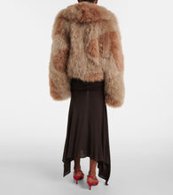 The Attico Shearling bomber jacket