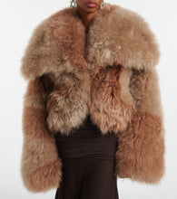 The Attico Shearling bomber jacket