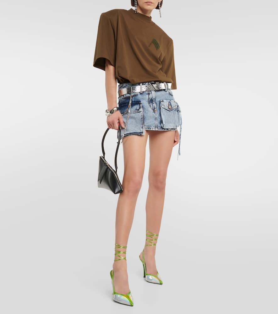 The Attico Venus leather pumps