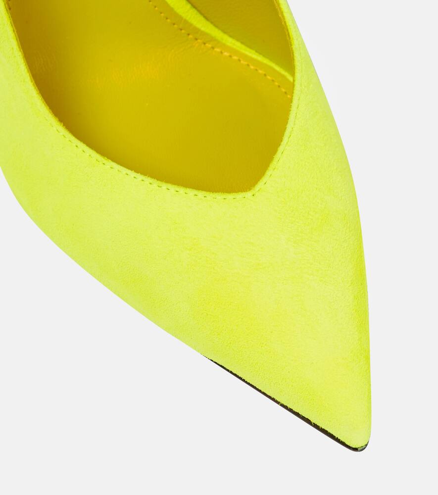 The Attico Venus wrap-around leather pumps