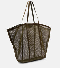 The Attico Via Del Mare mesh tote bag