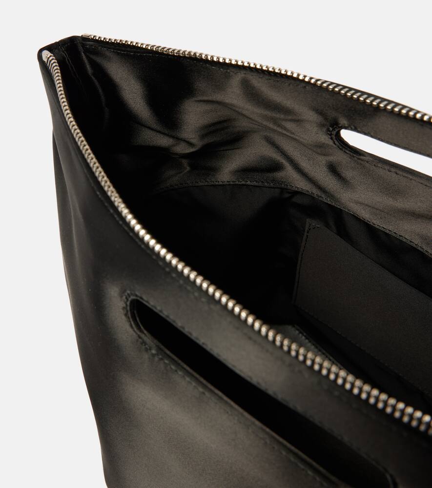 The Attico Via dei Giardini 30 Medium satin tote bag