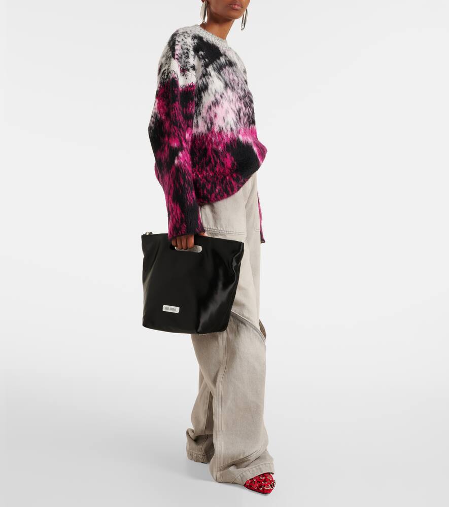The Attico Via dei Giardini 30 Medium satin tote bag
