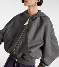 The Attico Wool-blend bomber jacket