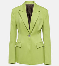 The Attico Wool gabardine blazer