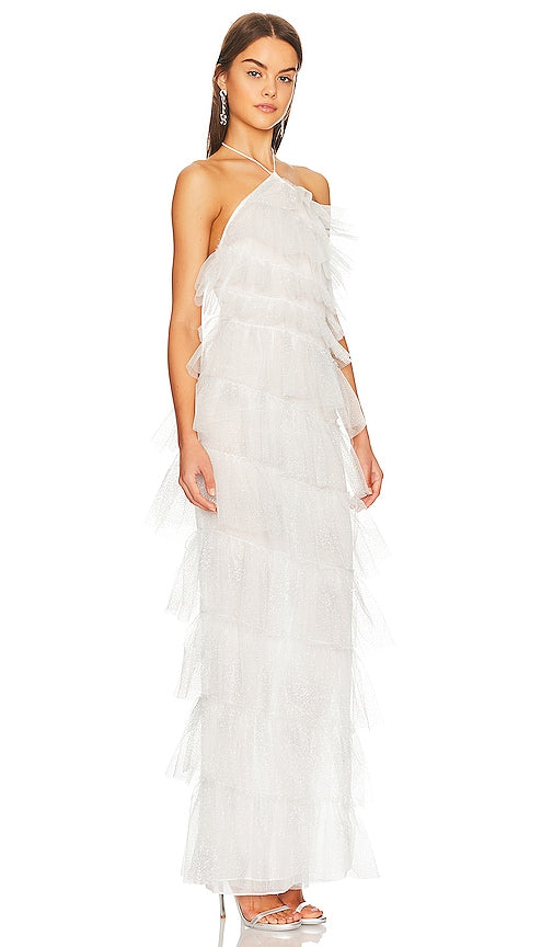 The Bar Henri Gown in White
