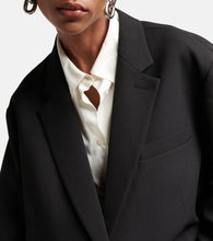 The Frankie Shop Bea twill blazer