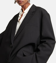 The Frankie Shop Bea twill blazer