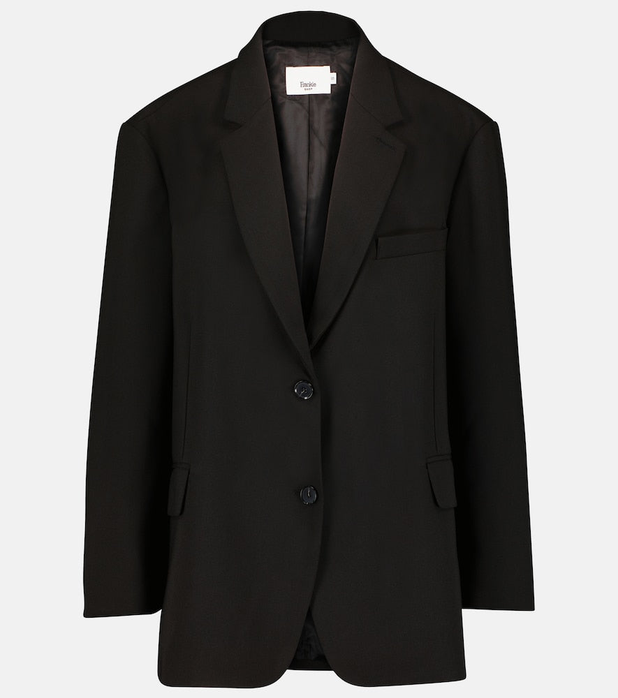 The Frankie Shop Bea twill blazer - Frankie Shop 斜纹布西装外套