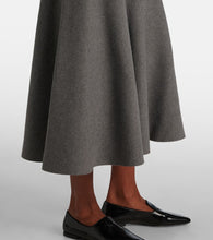 The Frankie Shop Gabrielle knitted midi skirt