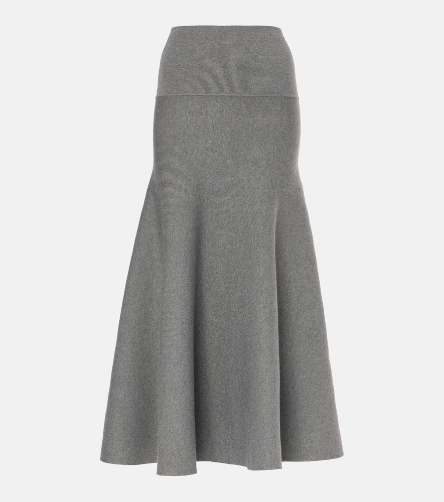 The Frankie Shop Gabrielle knitted midi skirt - Frankie Shop Gabrielle 针织中长裙