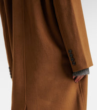 The Frankie Shop Gaia double-breasted wool-blend coat