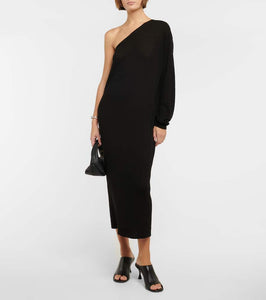 The Frankie Shop Lina one-shoulder maxi dress