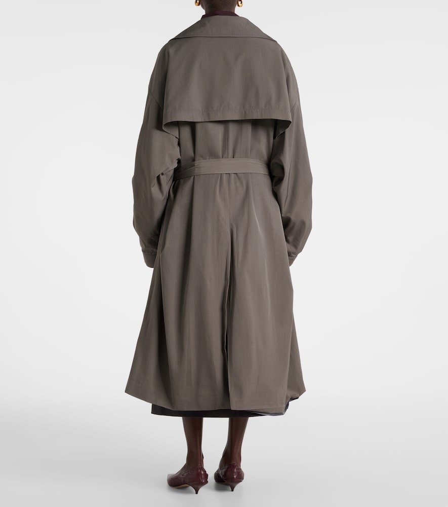 The Frankie Shop Mavis oversized trench coat