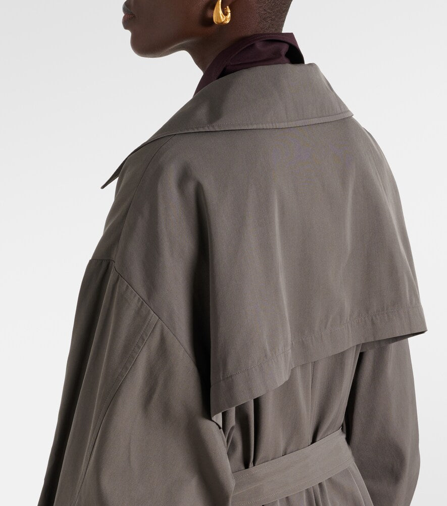 The Frankie Shop Mavis oversized trench coat