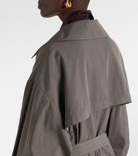 The Frankie Shop Mavis oversized trench coat