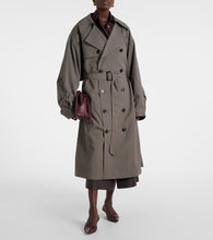 The Frankie Shop Mavis oversized trench coat