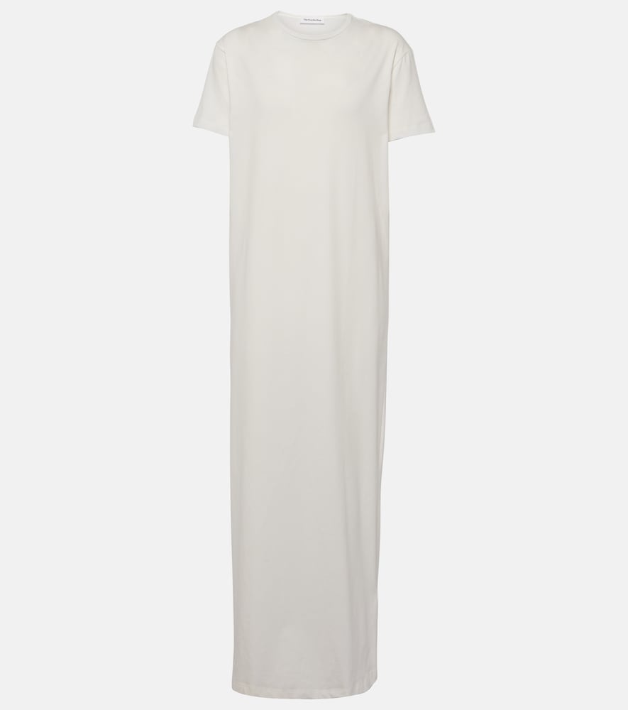 The Frankie Shop Maya cotton-blend jersey maxi dress. Frankie Shop Maya 棉混纺针织长裙