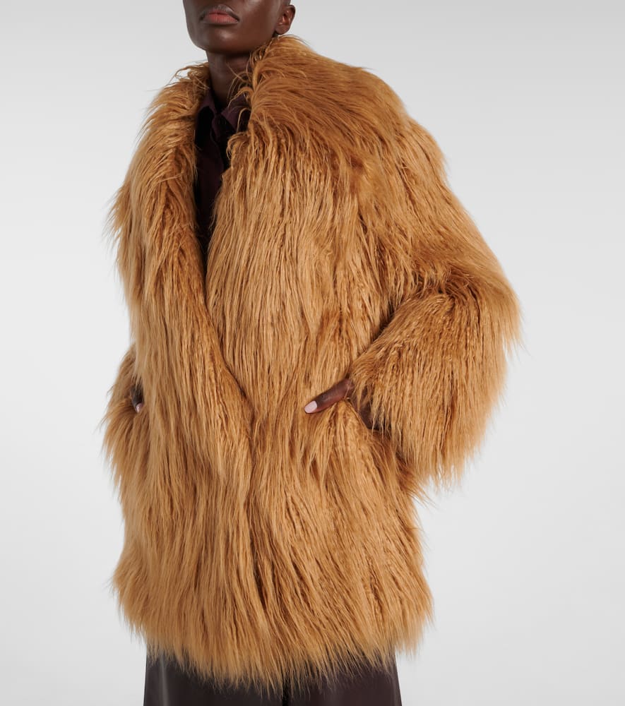 The Frankie Shop Miley faux fur jacket