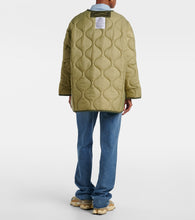 The Frankie Shop Teddy oversized quilted jacket