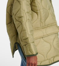 The Frankie Shop Teddy oversized quilted jacket