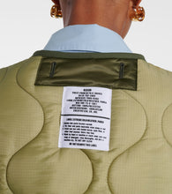 The Frankie Shop Teddy oversized quilted jacket