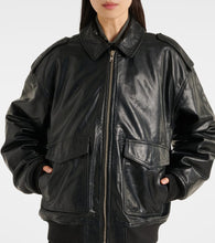 The Frankie Shop Viper leather jacket
