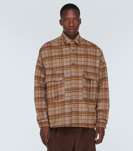 The Frankie Shop Wool-blend overshirt