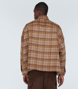 The Frankie Shop Wool-blend overshirt