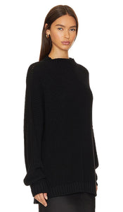 The Knotty Ones Laumes Sweater in Black