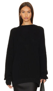 The Knotty Ones Laumes Sweater in Black - Pull The Knotty Ones Laumes en noir - The Knotty Ones Laumes 黑色毛衣 - Der Knotty Ones Laumes Pullover in Schwarz - The Knotty Ones Laumes 스웨터블랙 색상 - Il maglione Knotty Ones Laumes in nero