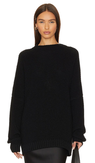The Knotty Ones Laumes Sweater in Black - Pull The Knotty Ones Laumes en noir - The Knotty Ones Laumes 黑色毛衣 - Der Knotty Ones Laumes Pullover in Schwarz - The Knotty Ones Laumes 스웨터블랙 색상 - Il maglione Knotty Ones Laumes in nero