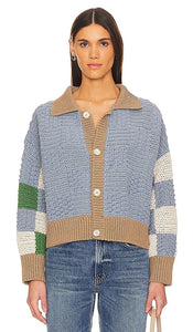 The Knotty Ones Prietema Jacket in Blue - Veste Prietema The Knotty Ones en bleu - The Knotty Ones Prietema 蓝色夹克 - Die Knotty Ones Prietema Jacke in Blau - The Knotty Ones 프리에테마 재킷 - La giacca Knotty Ones Prietema in blu