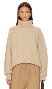 The Knotty Ones Rudeneja Turtleneck in Beige - Col roulé Rudeneja The Knotty Ones en beige - The Knotty Ones Rudeneja 米色高领毛衣 - Der Knotty Ones Rudeneja Rollkragenpullover in Beige - The Knotty Ones 베이지 색상의 Rudeneja 터틀넥 - Dolcevita Rudeneja The Knotty Ones in beige