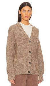 The Knotty Ones Zemiau Cardigan in Brown
