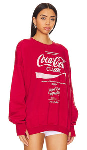 The Laundry Room Coca Cola Official Jumper in Red