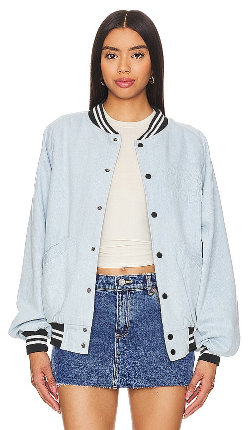The Laundry Room Coors Light Ghost Stadium Jacket in Blue
