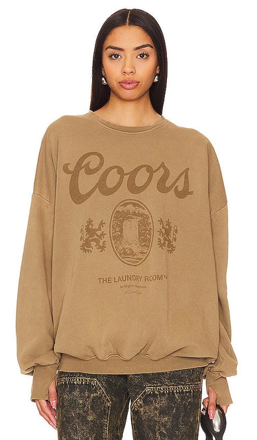 The Laundry Room Coors Original Jumper in Beige - The Laundry Room Coors Original - Pull beige - The Laundry Room Coors Original 米色毛衣 - Der Laundry Room Coors Original Pullover in Beige - The Laundry Room Coors 오리지널 점퍼 베이지 색상 - Maglione originale The Laundry Room Coors in beige