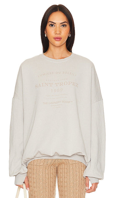 The Laundry Room Saint Tropez Jumper in Beige - The Laundry Room Saint Tropez Pull en Beige - The Laundry Room 圣特罗佩米色毛衣 - Der Laundry Room Saint Tropez Pullover in Beige - The Laundry Room Saint Tropez 베이지색 점퍼 - Maglione The Laundry Room Saint Tropez in beige