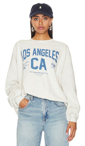 The Laundry Room Welcome To Los Angeles Jumper in Ivory - Pull The Laundry Room Welcome To Los Angeles en ivoire - 洗衣房欢迎来到洛杉矶象牙色毛衣 - The Laundry Room „Welcome To Los Angeles“-Pullover in Elfenbein - The Laundry Room Welcome To Los Angeles 아이보리 점퍼 - Maglione The Laundry Room Welcome To Los Angeles in avorio