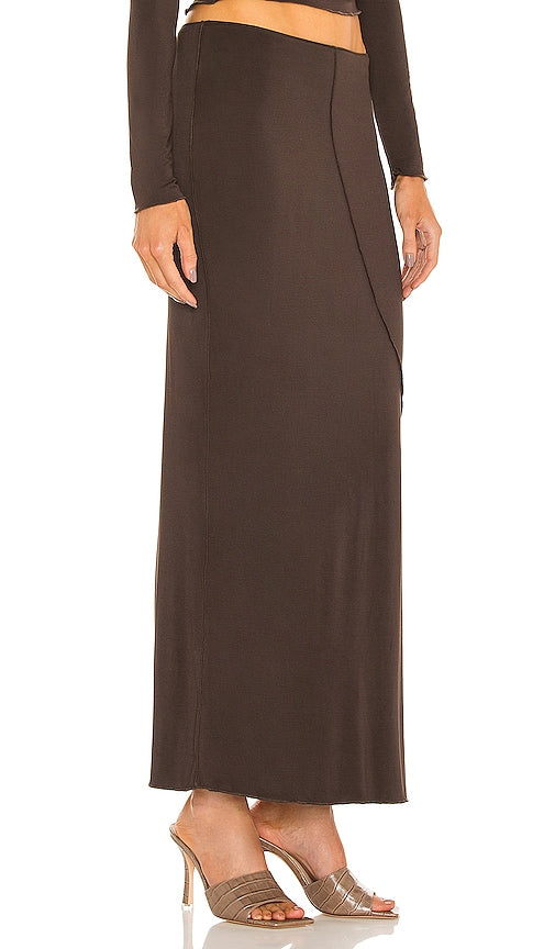 The Line by K Vana Skirt in Chocolate