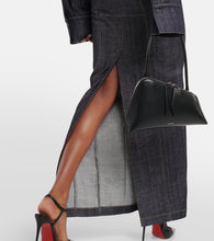 The Mannei Ararat denim maxi skirt