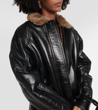 The Mannei Batumi oversized leather jacket