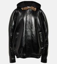 The Mannei Batumi oversized leather jacket