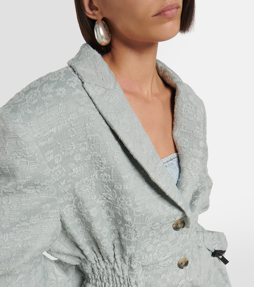 The Mannei Burgos cotton-blend jacquard blazer