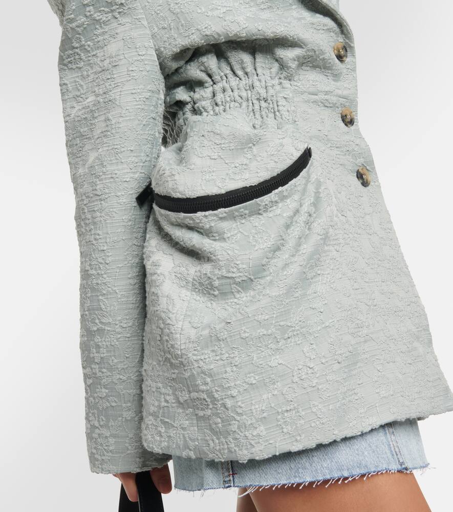 The Mannei Burgos cotton-blend jacquard blazer