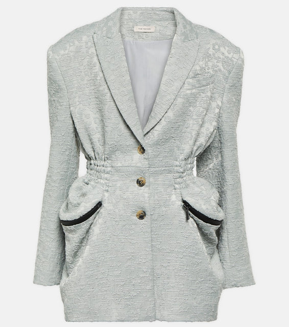 The Mannei Burgos cotton-blend jacquard blazer