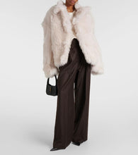 The Mannei Rioni oversized shearling jacket