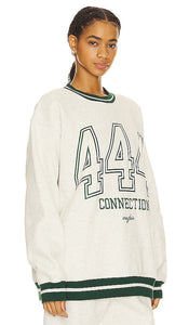 The Mayfair Group 444 Crewneck in Light Grey