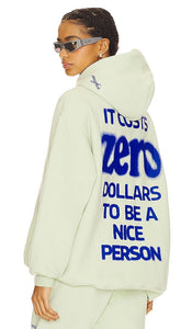 The Mayfair Group It Costs $0.00 Hoodie in Green - The Mayfair Group - It Costs 0,00 $ - Sweat à capuche - Vert - The Mayfair Group 绿色连帽衫售价 0.00 美元 - Der Mayfair Group „It Costs $0.00“-Kapuzenpullover in Grün - The Mayfair Group It Costs $0.00 그린 컬러의 후드티 - Felpa con cappuccio del gruppo Mayfair costa $ 0,00 in verde